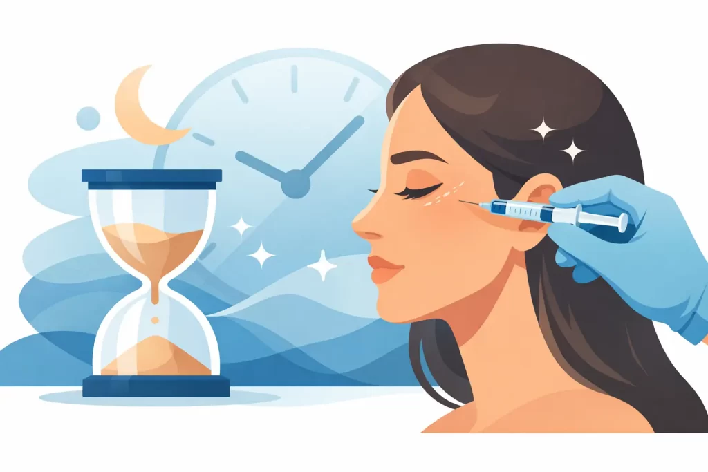 Kuinka kauan botox vaikuttaa kasvoilla?