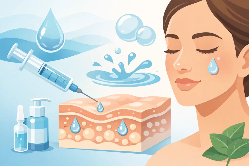 Skinbooster ja ihon kosteutus: mitä odottaa?